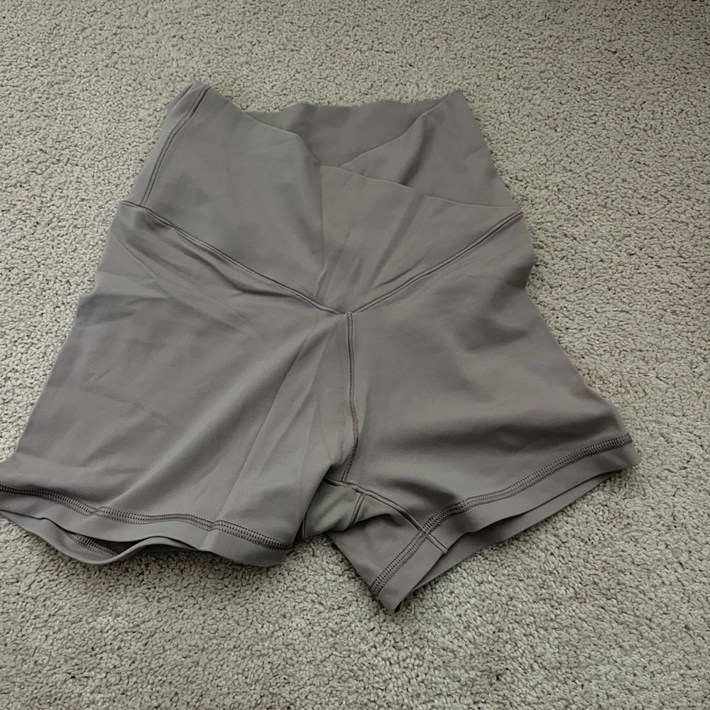 Aerie cross waist biker shorts